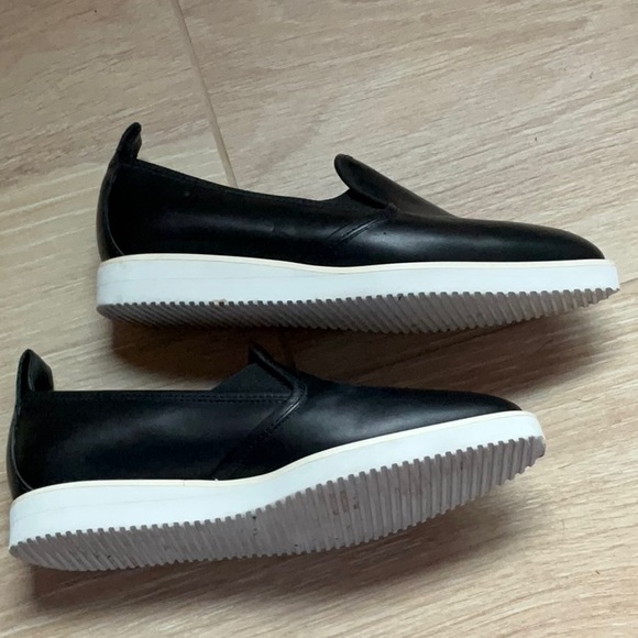 Everlane The Leather Street black platform pointed slip on shoe loafer - Picture 7 of 7